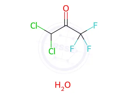 Chemical structure of 3,3-Dichloro-1,1,1-trifluoroacetone hydrate