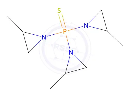 Chemical structure of Methiotepa