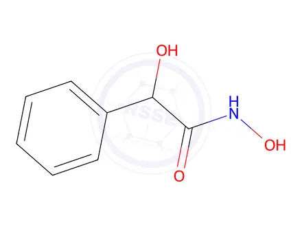Chemical structure of 2,N-DIHYDROXY-2-PHENYL-ACETAMIDE