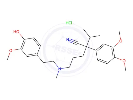 Chemical structure of Verapamil Impurity 35 HCl