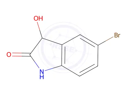 Chemical structure of 5-Bromo-3-hydroxy-2,3-dihydro-1h-indol-2-one