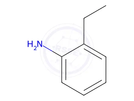 Chemical structure of 2-Ethylaniline
