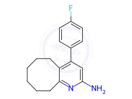 Chemical structure of Blonanserin Impurity K