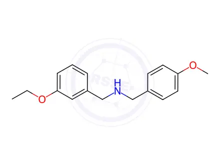 Chemical structure of N-(3-Ethoxybenzyl)(4-methoxyphenyl)methanamine
