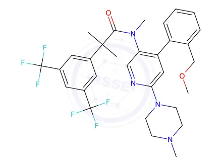 Chemical structure of Netupitant Impurity 54