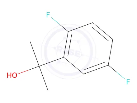 Chemical structure of 2-(2,5-Difluorophenyl)propan-2-ol