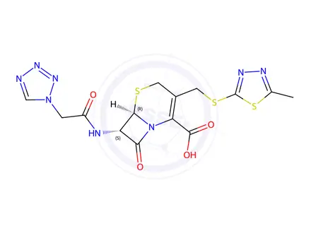 Chemical structure of Cefazolin EP Impurity L