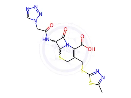 Chemical structure of Cefazolin Sodium Impurity 53