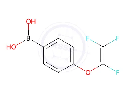 Chemical structure of 4-(TRIFLUOROVINYLOXYPHENYL)BORONIC ACID