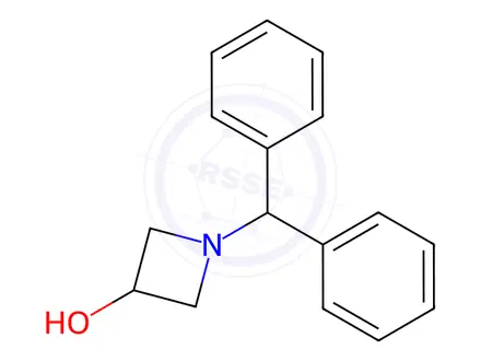 Chemical structure of 1-Benzhydryl-azetidin-3-ol