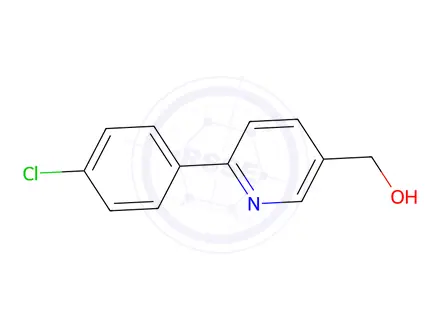 Chemical structure of [6-(4-CHLOROPHENYL)PYRIDIN-3-YL]METHANOL