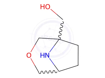 Chemical structure of 3-Oxa-8-azabicyclo[3.2.1]octan-1-ylmethanol