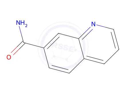 Chemical structure of Quinoline-7-carboxamide