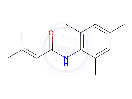 Chemical structure of n-Mesityl-3-methylbut-2-enamide