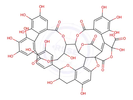 Chemical structure of camelliatannin G