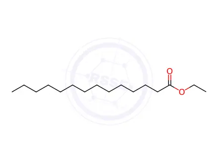 Chemical structure of Ethyl myristate