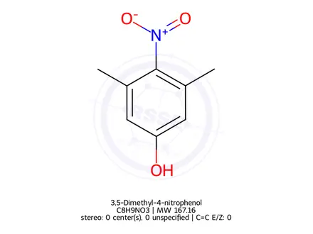 Chemical structure of 3,5-Dimethyl-4-nitrophenol