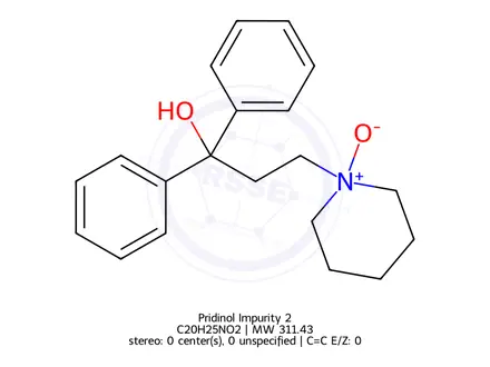 Chemical structure of Pridinol Impurity 1 (Pridinol N-Oxide)