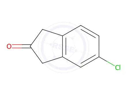 Chemical structure of 5-Chloro-2-indanone