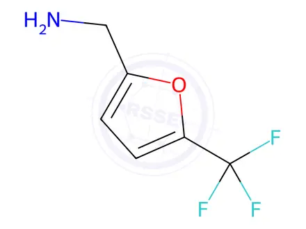 Chemical structure of (5-(Trifluoromethyl)furan-2-yl)methanamine