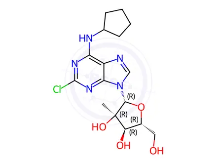 Chemical structure of 2'-MeCCPA