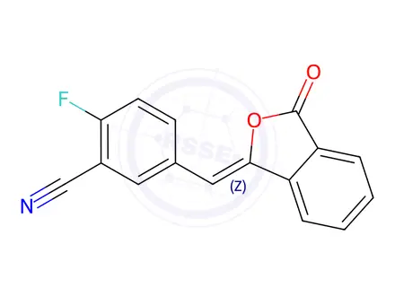 Chemical structure of Olaparib Impurity 217