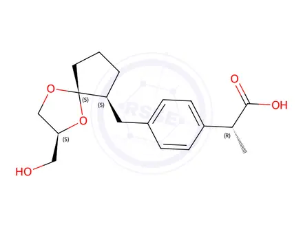 Chemical structure of Loxoprofen Impurity 172