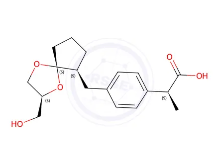 Chemical structure of Loxoprofen Impurity 176