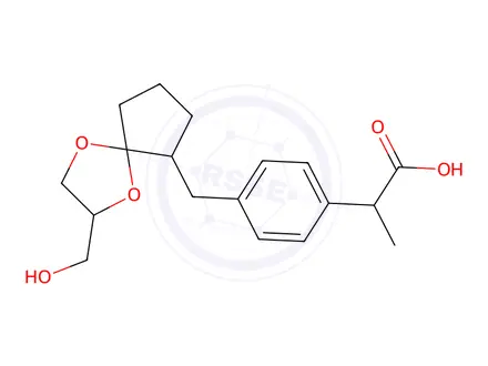Chemical structure of Loxoprofen impurity 86