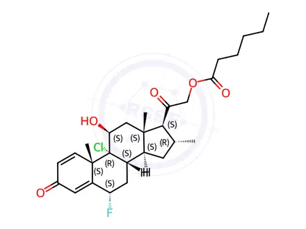 Chemical structure of Fluocortolone Pivalate Impurity 7