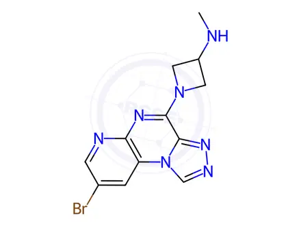 Chemical structure of Izuforant