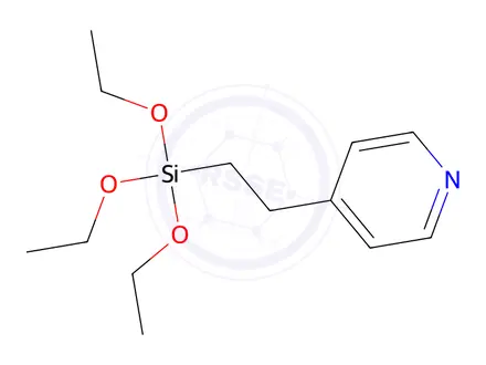Chemical structure of 2-(4-Pyridylethyl)triethoxysilane