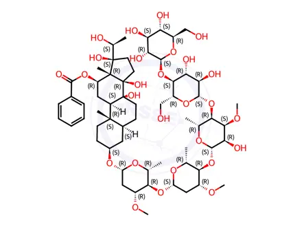 Chemical structure of Tenacissoside X
