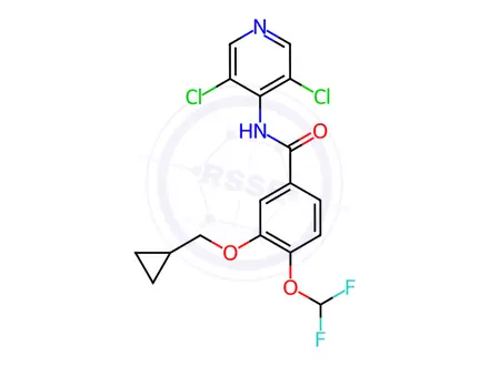 Chemical structure of Roflumilast