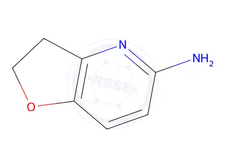 Chemical structure of 2,3-Dihydrofuro[3,2-b]pyridin-5-amine