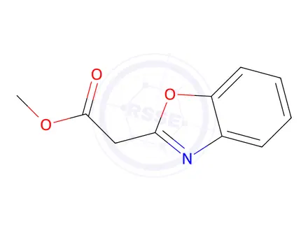 Chemical structure of methyl 2-(benzo[d]oxazol-2-yl)acetate