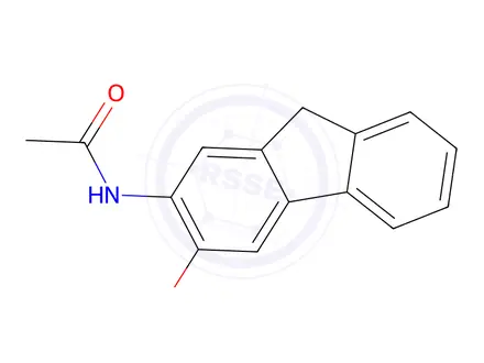 Chemical structure of 3-Hydroxy-N-acetyl-2-aminofluorene