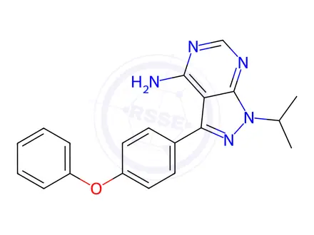 Chemical structure of Ibrutinib Impurity 248