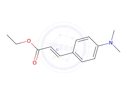Chemical structure of 4-(N,N-Diethylamino)cinnamic acid