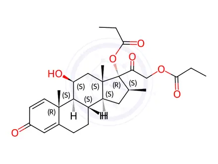 Chemical structure of Betamethasone Impurity 137
