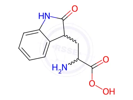 Chemical structure of Tryptophan Impurity 205