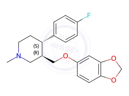 Chemical structure of Paroxetine Impurity 185