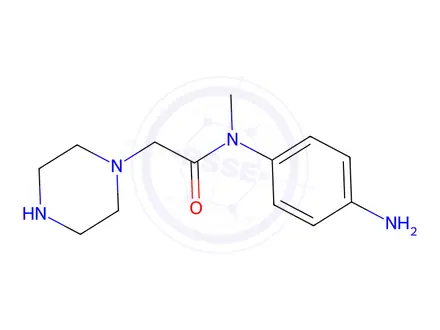Chemical structure of Nintedanib Impurity 62