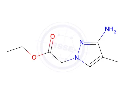 Chemical structure of Ethyl 2-(3-amino-4-methyl-1h-pyrazol-1-yl)acetate