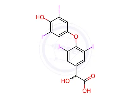 Chemical structure of Levothyroxine Impurity 76