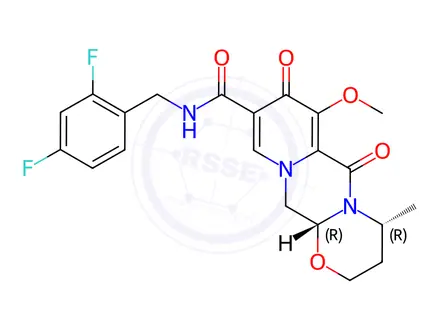 Chemical structure of Dolutegravir Impurity 4