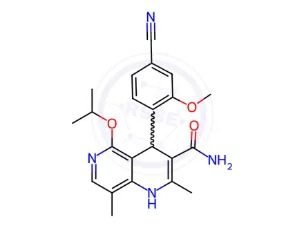 Chemical structure of Finerenone Isopropoxy Analogue Impurity