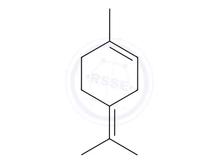 Chemical structure of Terpinolene
