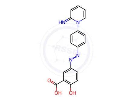 Chemical structure of Sulfasalazine EP Impurity C