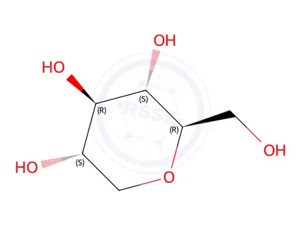 Chemical structure of 1,5-Anhydro-D-glucitol